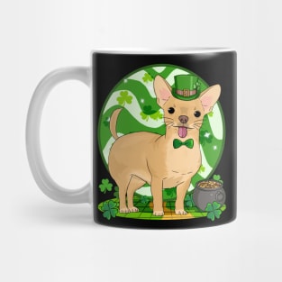 Chihuahua Dog St Patricks Day Leprechaun Mug